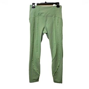 Fabletics Sage Mint Green 7/8 High Waisted Ultraluxe Contour Workout Leg…